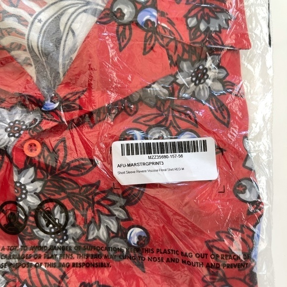 Boohoo Man Short Sleeve Floral Shirt - M - Picture 4 of 5